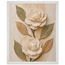 Carved Camellia: flowers and botanical. Museum-quality framed fine art print.