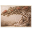 Under the Blossoms: petra and flora. Fine art poster, alternate frame and size.