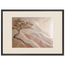 Stone Dawn, petra and siena. Archival framed fine art print shown framed.