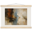 Golden Night: moon and night. Museum-quality fine art poster.