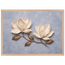 Bronze Magnolia: flowers and botanical. Museum-quality framed fine art print.
