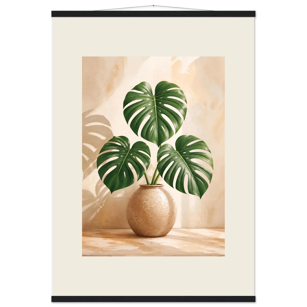 Vessel and Shadow: mediterranean and earth tones. Museum-quality fine art poster.