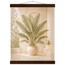 Courtyard Noon, landscape and sun. Archival fine art poster shown framed.
