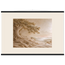 Sandstone Dawn, lumen and siena. Archival fine art poster shown framed.