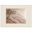 Stone Dawn, petra and siena. Archival framed fine art print shown framed.
