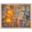 Stonelight: lumen and aura. Framed fine art print, alternate frame and size.