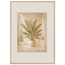 Courtyard Noon: landscape and sun. Framed fine art print, alternate frame and size.