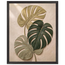 Stone Monstera: botanical and nature. Framed fine art print by The Light Stays.
