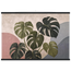 Monstera Sun: botanical and nature. Fine art poster, alternate frame and size.