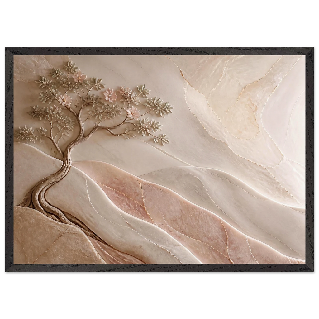 Stone Dawn: petra and siena. Framed fine art print by The Light Stays.