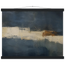 Ivory Crossing: abstract, ivory and serene lines. Fine art poster, alternate frame and size.