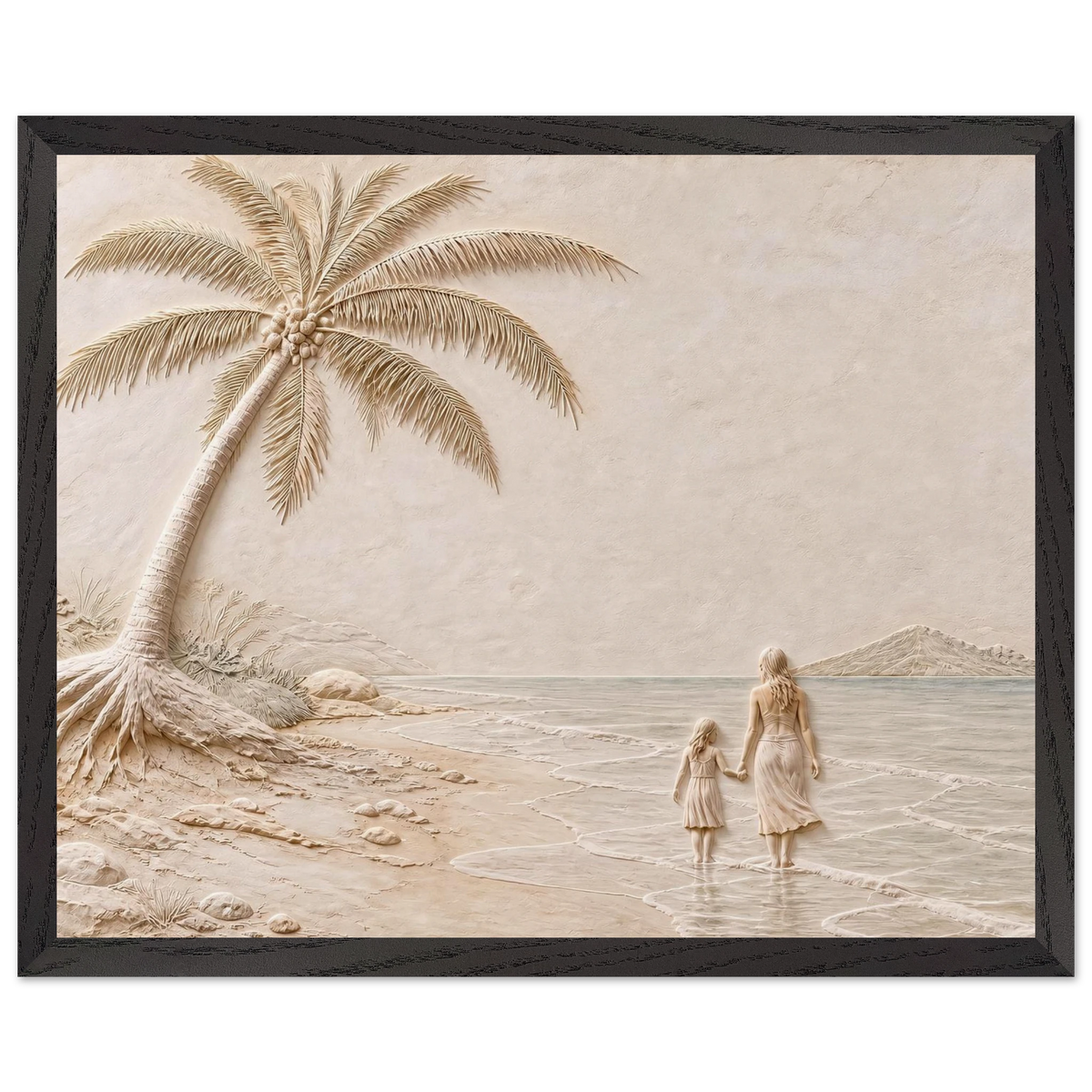 First Tide: sea and coastal landscape. Framed fine art print by The Light Stays.