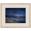 Blue Hour Shore, sea and coastal landscape. Archival framed fine art print shown framed.