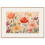 Floral Rhythm, flowers and botanical. Archival framed fine art print shown framed.