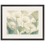 Ivory Lotus Screen: flowers and botanical. Framed fine art print by The Light Stays.