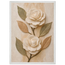 Carved Camellia: flowers and botanical. Museum-quality framed fine art print.
