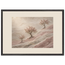 Blossom Terraces: flowers and botanical. Framed fine art print, alternate frame and size.