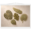 Green Constellation: botanical, green and loose rhythm. Fine art poster by The Light Stays.