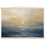 Golden Sea Mist: sea and coastal landscape. Museum-quality fine art poster.