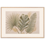 Three Leaves: botanical and nature. Museum-quality framed fine art print.