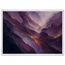 Violet Infinity: moon and night. Framed fine art print by The Light Stays.
