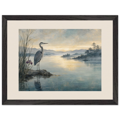 Heron at Dawn