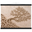 Root Lattice: petra and herbarium. Fine art poster, alternate frame and size.