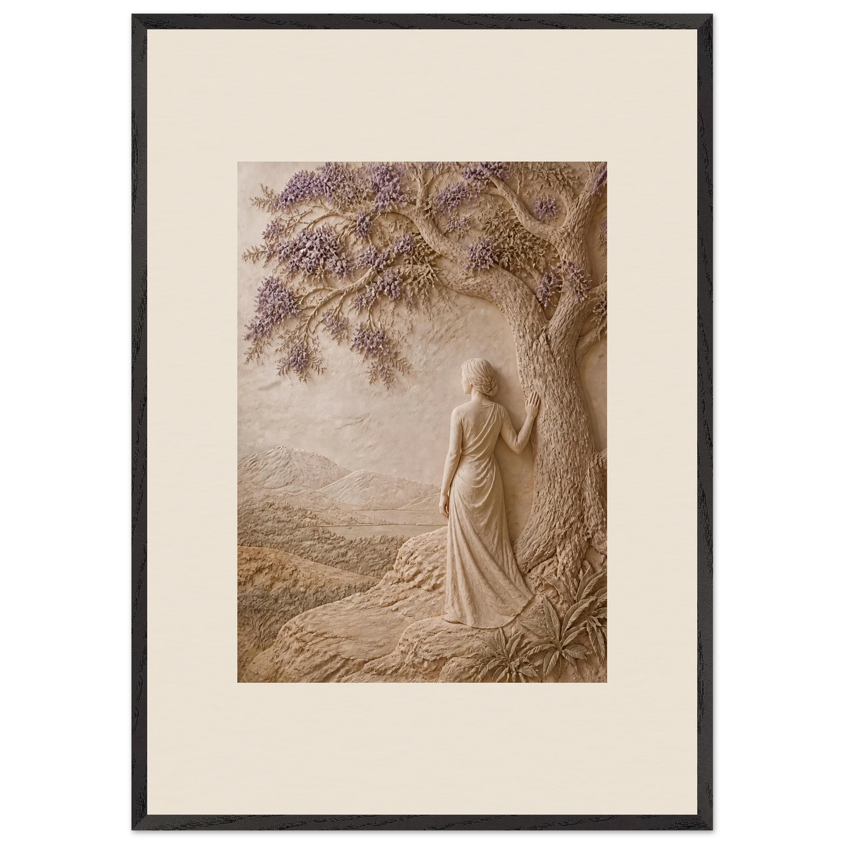 Old Friend: petra and herbarium. Museum-quality framed fine art print.