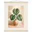 Vessel and Shadow: mediterranean and earth tones. Fine art poster, alternate frame and size.