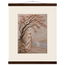 Spring Walk: impasto, lake and blossoming tree. Museum-quality fine art poster.