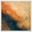 Blue Hour Field: night, horizon and deep blue. Framed fine art print by The Light Stays.