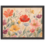 Floral Rhythm, flowers and botanical. Archival framed fine art print shown framed.
