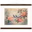 Camellia Birds: flowers and botanical. Fine art poster, alternate frame and size.