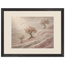 Blossom Terraces: flowers and botanical. Framed fine art print.