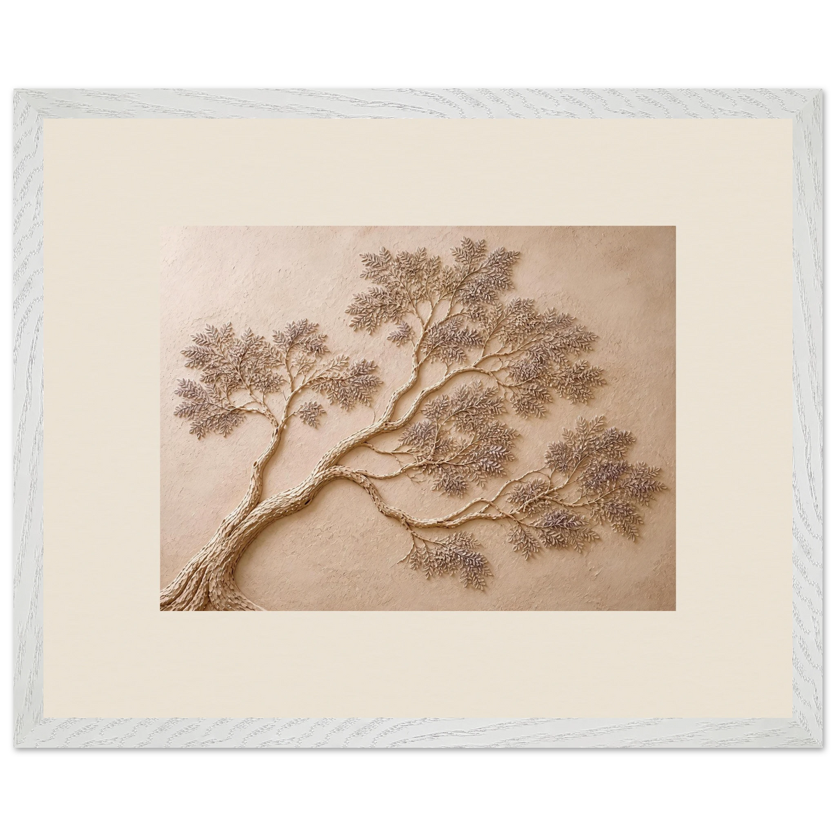 Lilac Reach: petra and flora. Museum-quality framed fine art print.