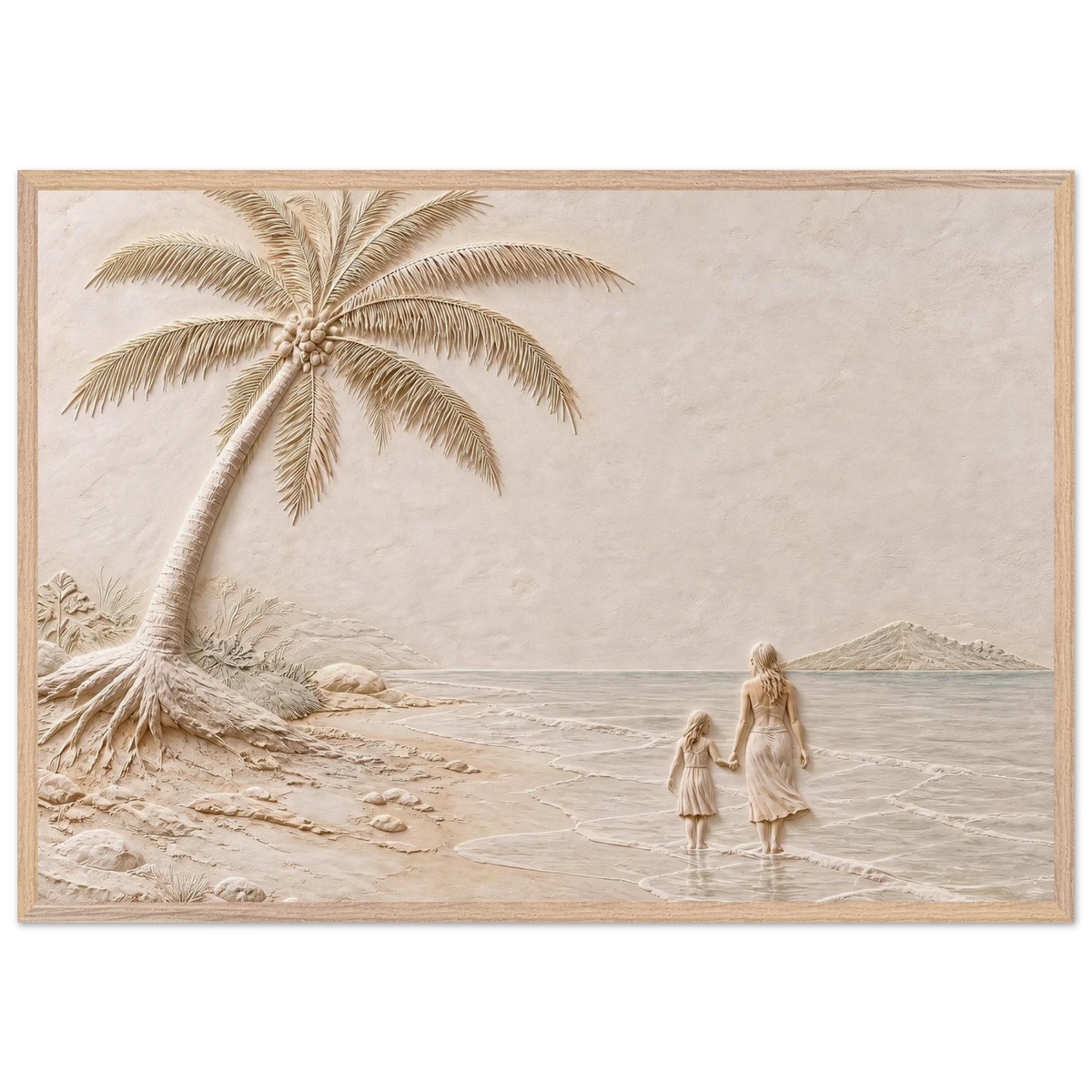 First Tide: sea and coastal landscape. Museum-quality framed fine art print.