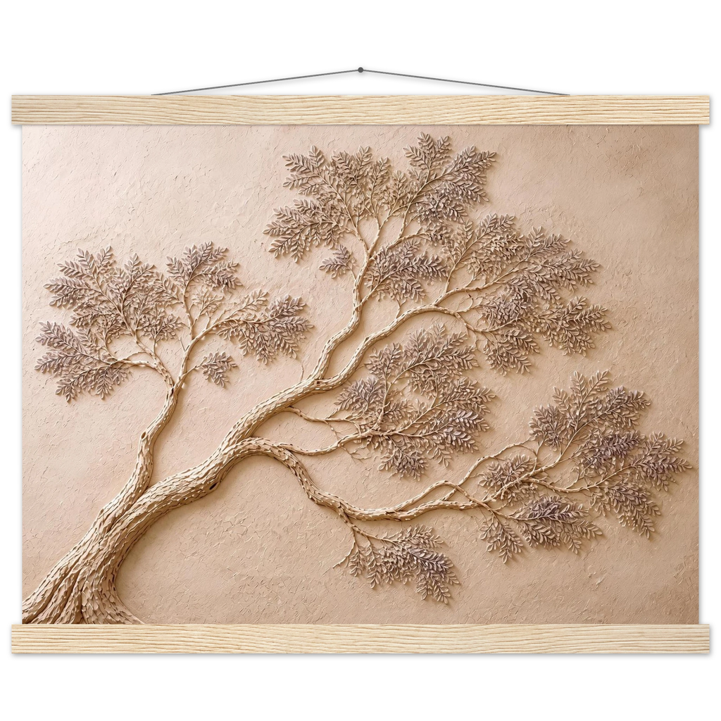 Lilac Reach: flowers and botanical. Museum-quality fine art poster.