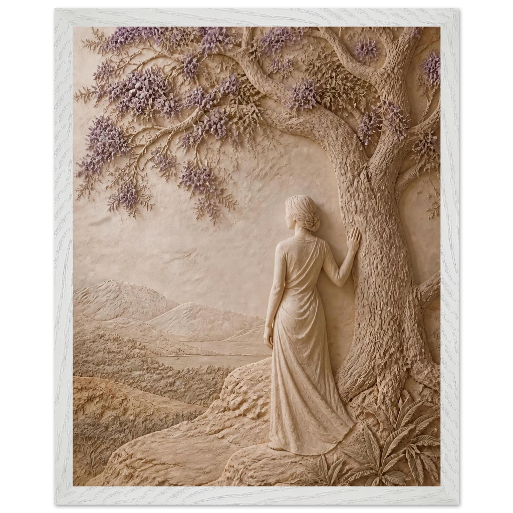 Old Friend: petra and herbarium. Framed fine art print by The Light Stays.