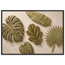 Green Constellation: botanical, green and loose rhythm. Framed fine art print by The Light Stays.