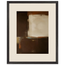 Terracotta Diptych, Panel II of II: two panels, terracotta and cream. Framed fine art print by The Light Stays.