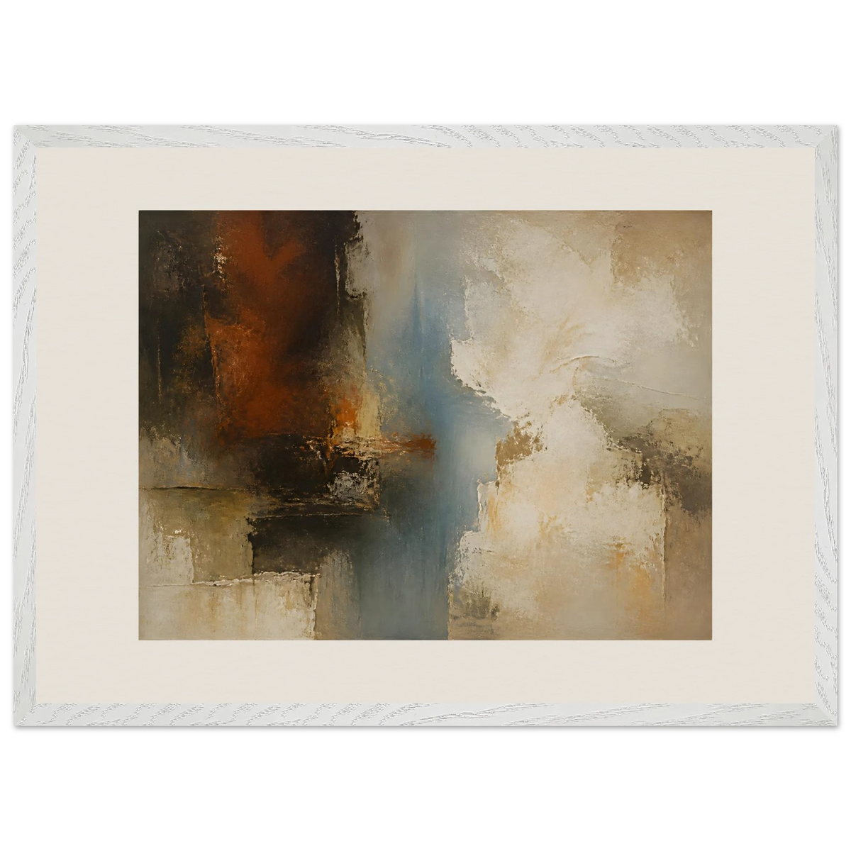 Golden Night: moon and night. Framed fine art print by The Light Stays.