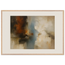 Golden Night: moon and night. Framed fine art print, alternate frame and size.