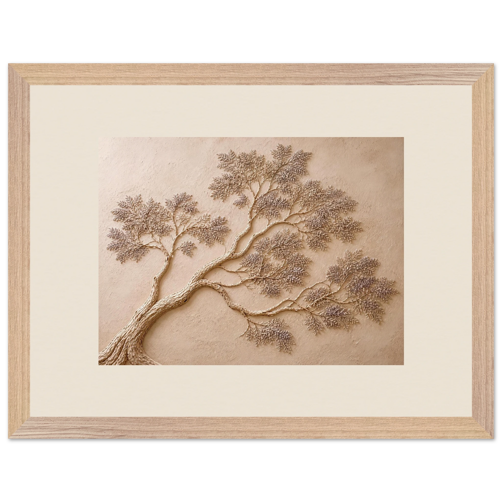 Lilac Reach, petra and flora. Archival framed fine art print shown framed.