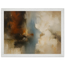 Golden Night: moon and night. Framed fine art print, alternate frame and size.