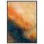 Blue Hour Field: night, horizon and deep blue. Framed fine art print by The Light Stays.