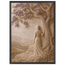 Old Friend: petra and herbarium. Framed fine art print, alternate frame and size.