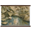 Papyrus Pond: lake, papyrus and serene greens. Museum-quality fine art poster.
