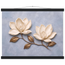 Bronze Magnolia: flowers and botanical. Museum-quality fine art poster.
