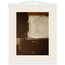 Terracotta Diptych, Panel II of II: two panels, terracotta and cream. Fine art poster, alternate frame and size.