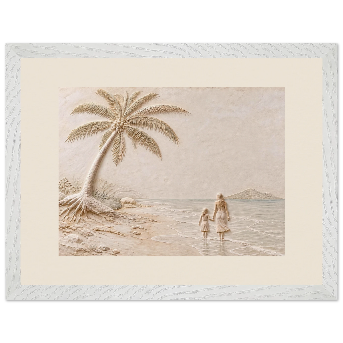 First Tide: sea and coastal landscape. Framed fine art print by The Light Stays.